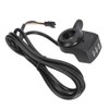 VGEBY Thumb Throttle Grip 36V Plumbic Acid Electric Quantity Display