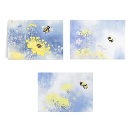 Remarkabel Bee Greeting Card Bee Thank You Card Bumblebee Blank Note Birthday Party Greeting Card 4x6 Inches, 36pcs With Envelope