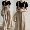 Summer Maternity Overalls Pants for Office, Shopping, and Guest Occasions Petite L