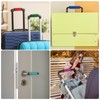 sourcing map 3 Pcs Luggage Handle Wrap for Suitcase, Neoprene