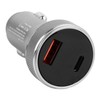Car Charger Metal Digital Display Short Circuit Protection Fast Charging