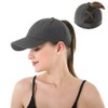 EVD-X Gorra Deportiva Mujer y Hombre para Cabello Largo Actividades