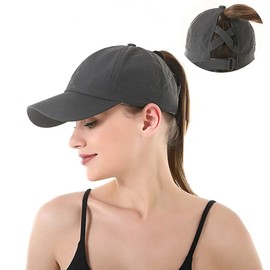 EVD-X Gorra Deportiva Mujer y Hombre para Cabello Largo Actividades al Aire Libre Ajustable Secado Rápido Sol Sombrero Gorra Beisbol Caminata Pesca Golf Senderismo 4x4 (X-5767)