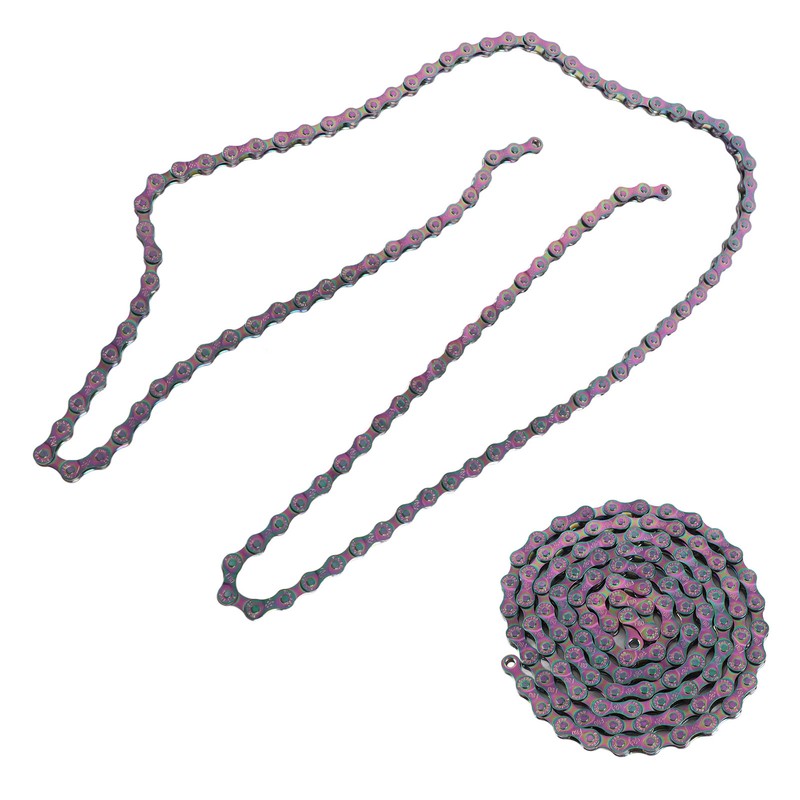 Bike Chain Rust Proof Sensitive Colorful Electroplating 6 7 8