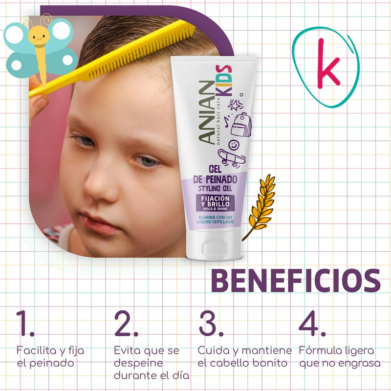 Anian - Kids Hairstyle Gel 250 ml