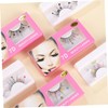 Beavorty 4 Pairs Glitter Sequins False Eyelashes Set for Christmas