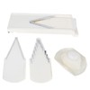 Sturdy and Durable V-Shaped Grater Slicing Cutter with Stainless Steel