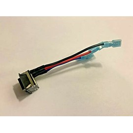 Generic Downdraft Vent Switch Compatible AP7030748, Mechanical Push Button, Manual Operation, Black