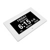 7in Digital Day Clock Auto Dimmable 8 Languages Day Clock