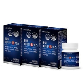 lactotemy Lactotemi Vitality Active Vitamin B Max 3 Boxes High Concentrated Dose Biotin Nutritional Supplement / 락토테미 활력 활성 비타민b 맥스 3박스 고함량 농축 용량 비군 비오틴 영양제