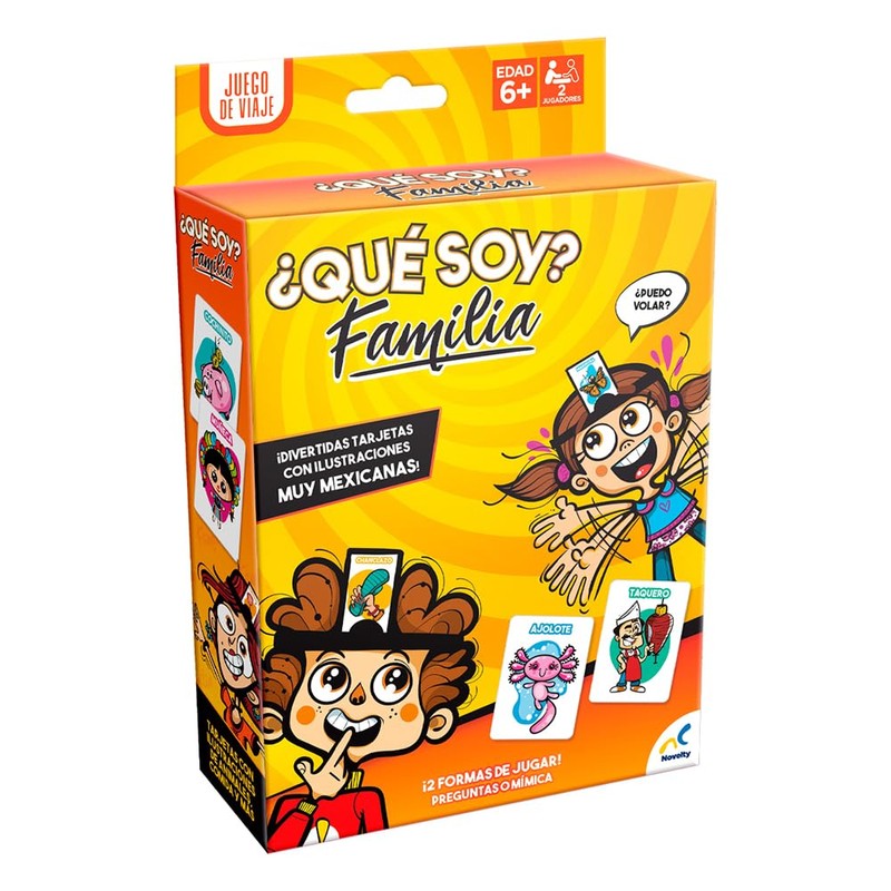Juego De Viaje Qué Soy Familia
