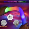 LifBetter Light Up Glow Sticks Bulk, LED Foam Sticks in