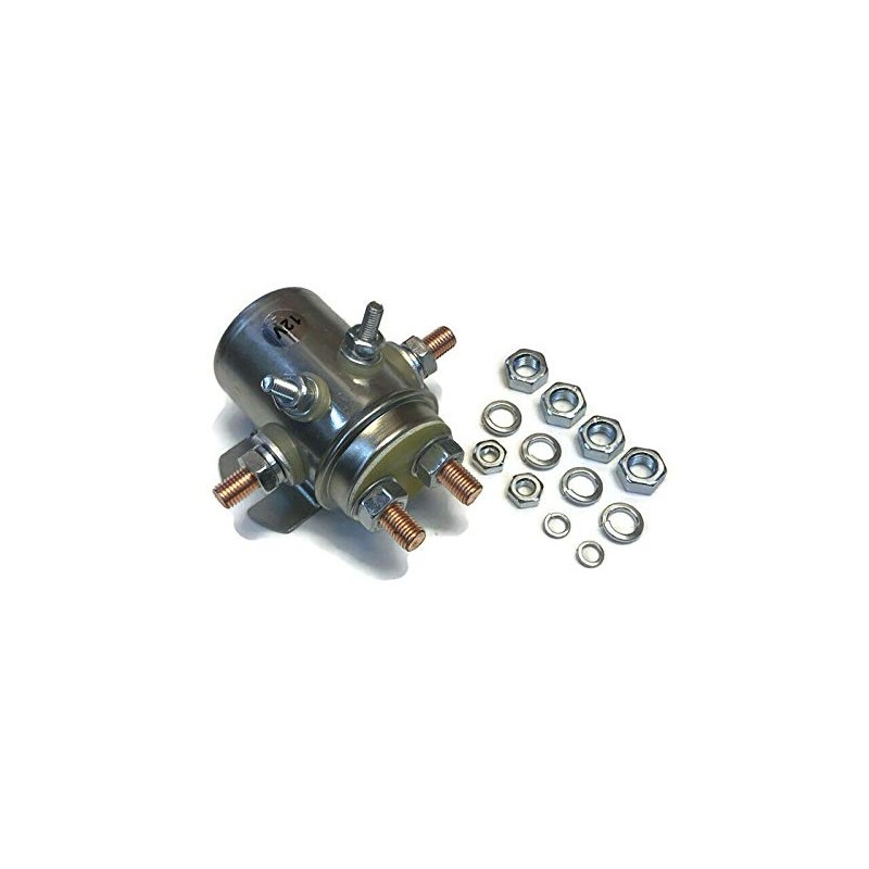 (3 Pack) 12V Switch Relay Solenoid Continuous Duty for Autocrane