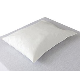 Medline NON25300 Disposable Tissue/Poly Pillowcases, 21"x30", White (Case of 100)