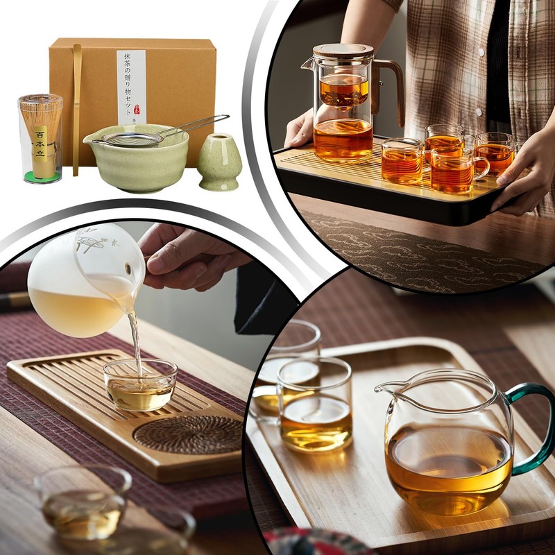 Japaneses Matcha Whisk Set | Portable Matcha Mixing Tool |