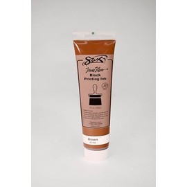 Ink SAX Block Printing 5 OZ Tube Brown
