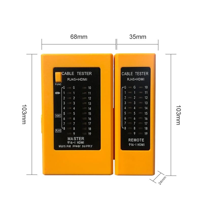 2 in 1 Network Cable Tester and HDMI Cable Tester