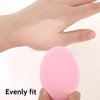 Piriuuo 2 Pcs Oval Makeup Sponges for Foundation, Dry and