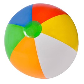 MUL20 20" Multi-color Beach Balls One Dozen (12) Fun for Pool Parties, Beach, Weddings, Picnics & More