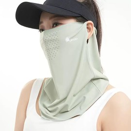 SATPULOT Sun Protection Face Cover, Repeatedly Washable, Sun Protection, UV Protection, Sun Protection, Face Guard, Outdoor, Sports, Biking, Camping, Golf, Sweat Absorbent, Quick Drying, Dustproof