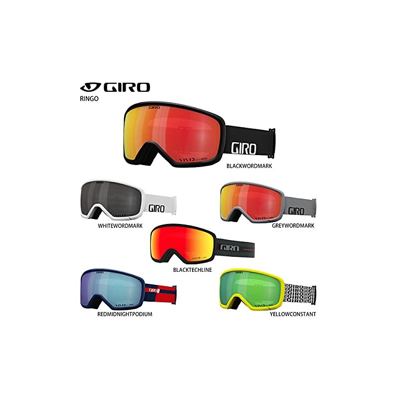 Giro Ski Goggles (2022) Ringo Apple (New Model 21-22) WHITEWORDMARK