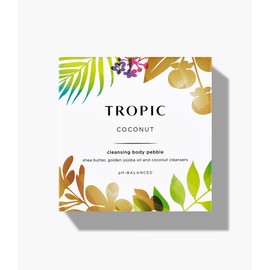 Tropic Skincare Ltd. CLEANSING BODY PEBBLE, Coconut