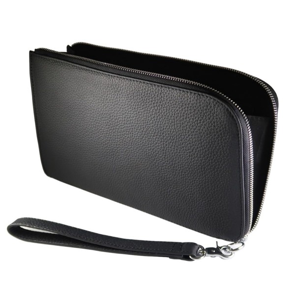 GRACTAKE LC-S Clutch Bag, Second Bag, Men's, Genuine Leather, Smaller,