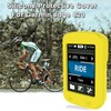 FTTYUHU Silicone Protector Case for Garmin Edge 820 Tempered Glass