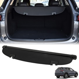 D-Lumina CX5 Cargo Cover - Compatible with Mazda CX-5 2017 2018 2019 2020 2021 2022 2023 2024 2025 - Retractable Rear Luggage Trunk Security Covers Protector Anti Theft Shield Shade, Canvas