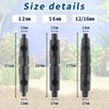 SALUDABLE Hose Joint Double Tap Aquarium External Filter Connector Universal