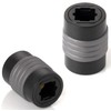 POPPSTAR 2 x Toslink Adapter (Toslink Female to Female) Extension