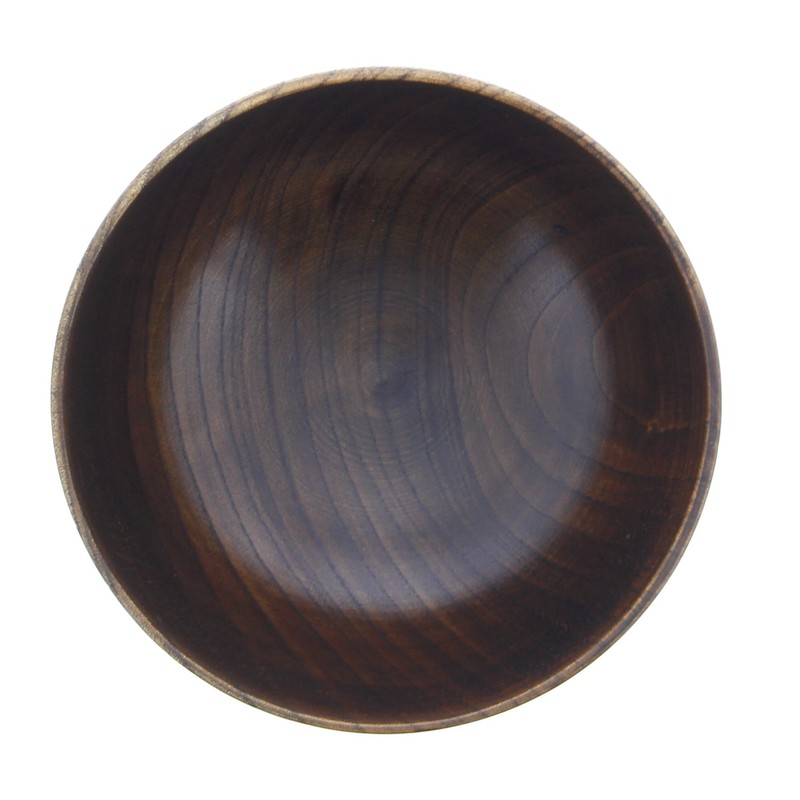 Ishida Bowl, Lacquered, Natural Wood, Product Size: 2.8 x 4.4