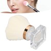 Nail Art Dust Powder Cleaner Brush Soft Bristles Comfortable Grip