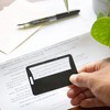 C cmoredetail 2 Credit Card Size 3x Lighted Magnifiers, Ideal