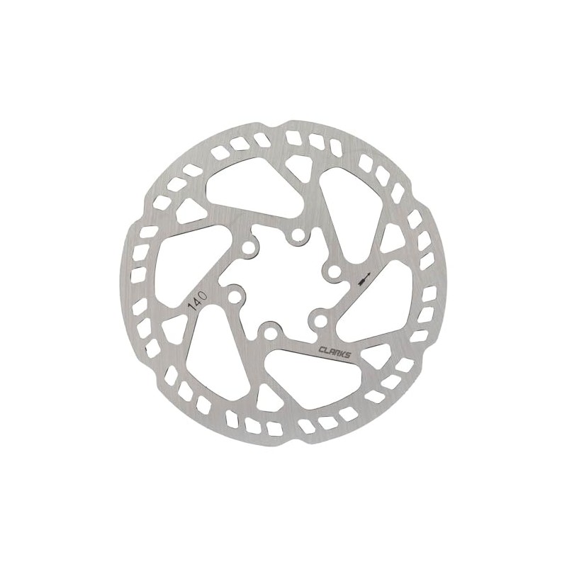 Clarks Cycle Systems CL-01 Single Piece Steel Disc Brake Rotor,