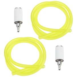 Briny River 4 Piece Fuel Line Filter Set 530069247 545038501 Compatible with Husqvarna 36 41 136 137 141 142