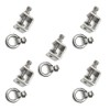 5Pcs C-Clamps;C Clamp Stainless Steel, Beam Clamp.Comes with Stainless Steel