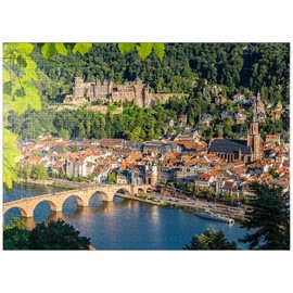 MyPuzzle Heidelberg in Summer, Germany - Premium 1000 Piece Jigsaw Puzzle for Adults