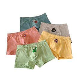 Shanleaf-Cat Superhero Model Cotton Toddler Underwear 5-Pack Little Boys Briefs (US, Age, 3 Years, Set-8)