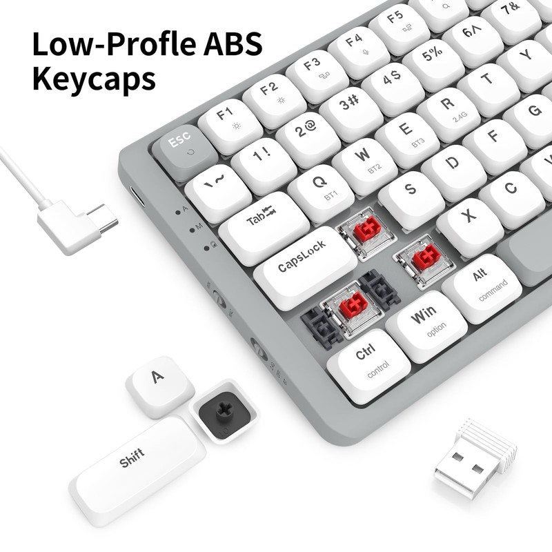 E-YOOSO 60% Gaming Keyboard, Rapid Trigger Mechanical Keyboard Hall Effect