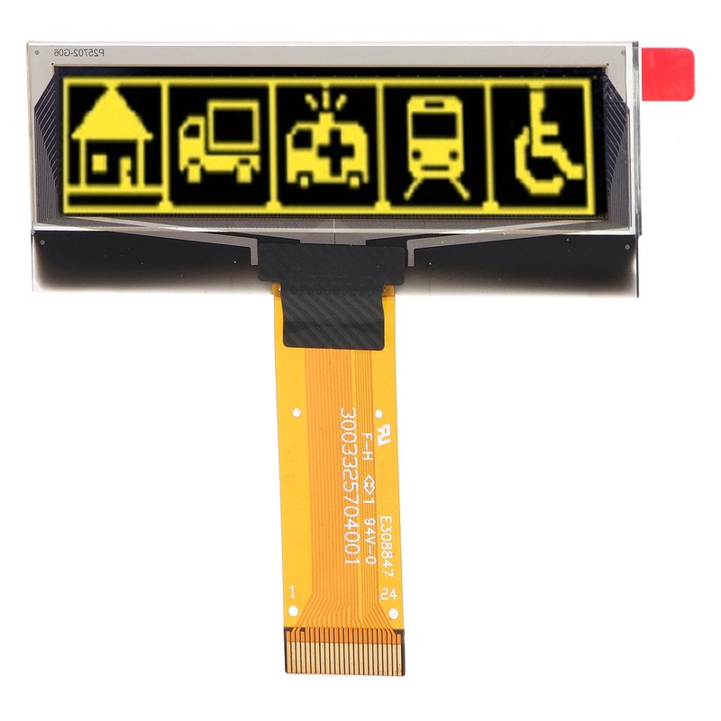 Organic Light Emitting Diode Display Module 2.23in 123x32 Resolution SSD1305