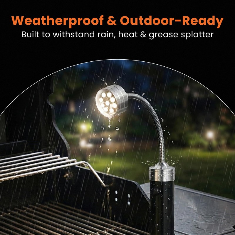 Griddle Buddy Night Chef Magnetic Grill Light for Outdoor Cooking