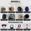 Modern JP Adhesive Hat Hooks for Wall (12-Pack) - Cowboy