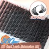 Lash Clusters 360Pcs Individual Lashes 80D Thick Fluff Cluster Eyelash