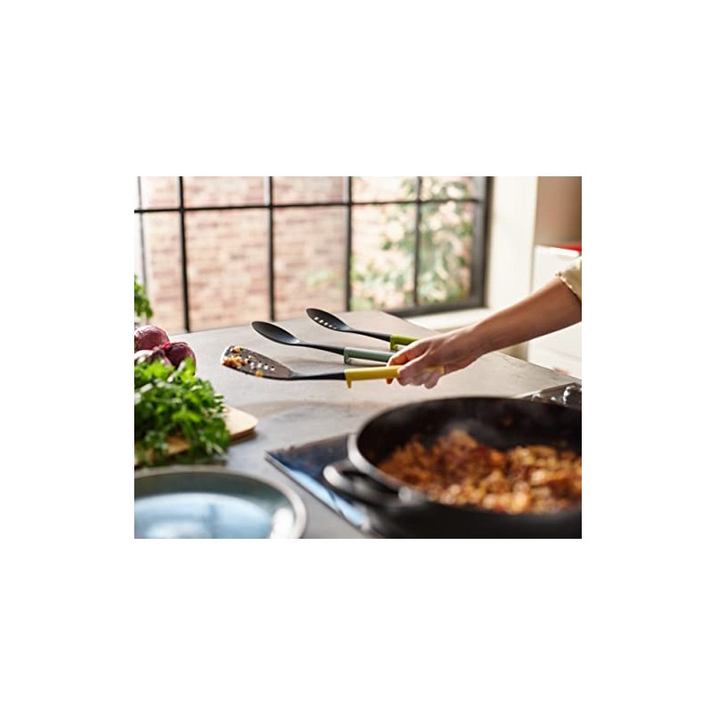 Joseph Joseph Duo 3-piece Utensil Set with Integrated Tool Rest,