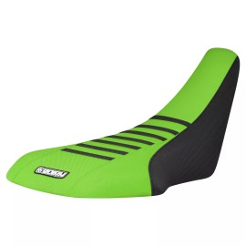 kawasaki 2003 - 2006 Kawasaki KFX 400 Gripper Seat Cover  BLACK/GREEN/BL