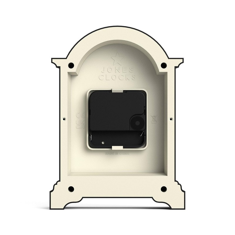 Jones Clocks® Bistro mantel clock | Classic arch top design