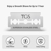 The Grooming Society Double Edge Safety Razor Blades, 50 Count