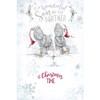 Son and Partner Me To You Bear Teddy Christmas Card