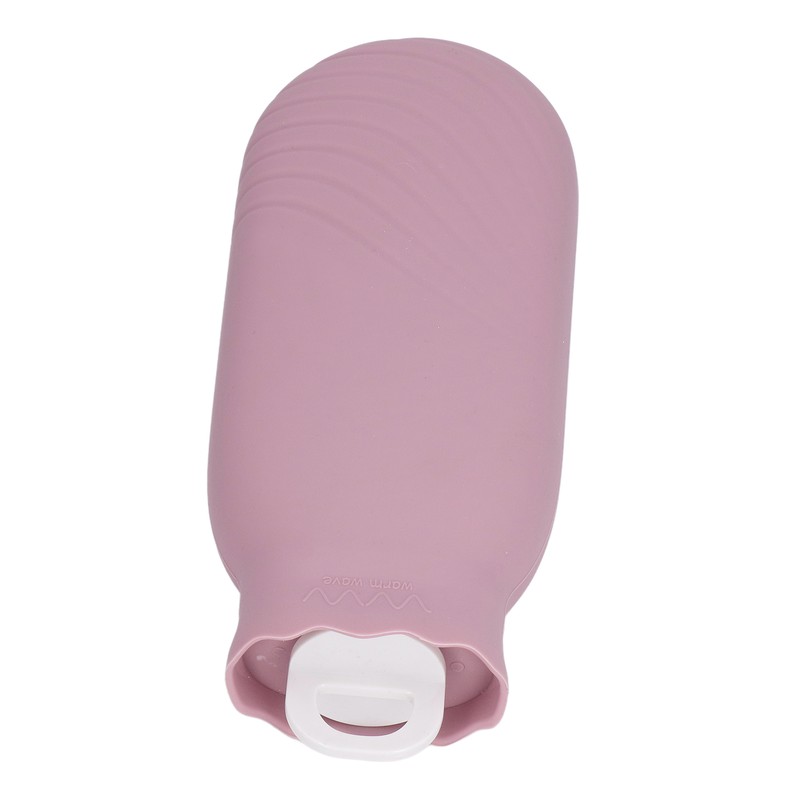 550ml Hot Water Bag Silicone Plush Cute Cartoon Explosion Proof